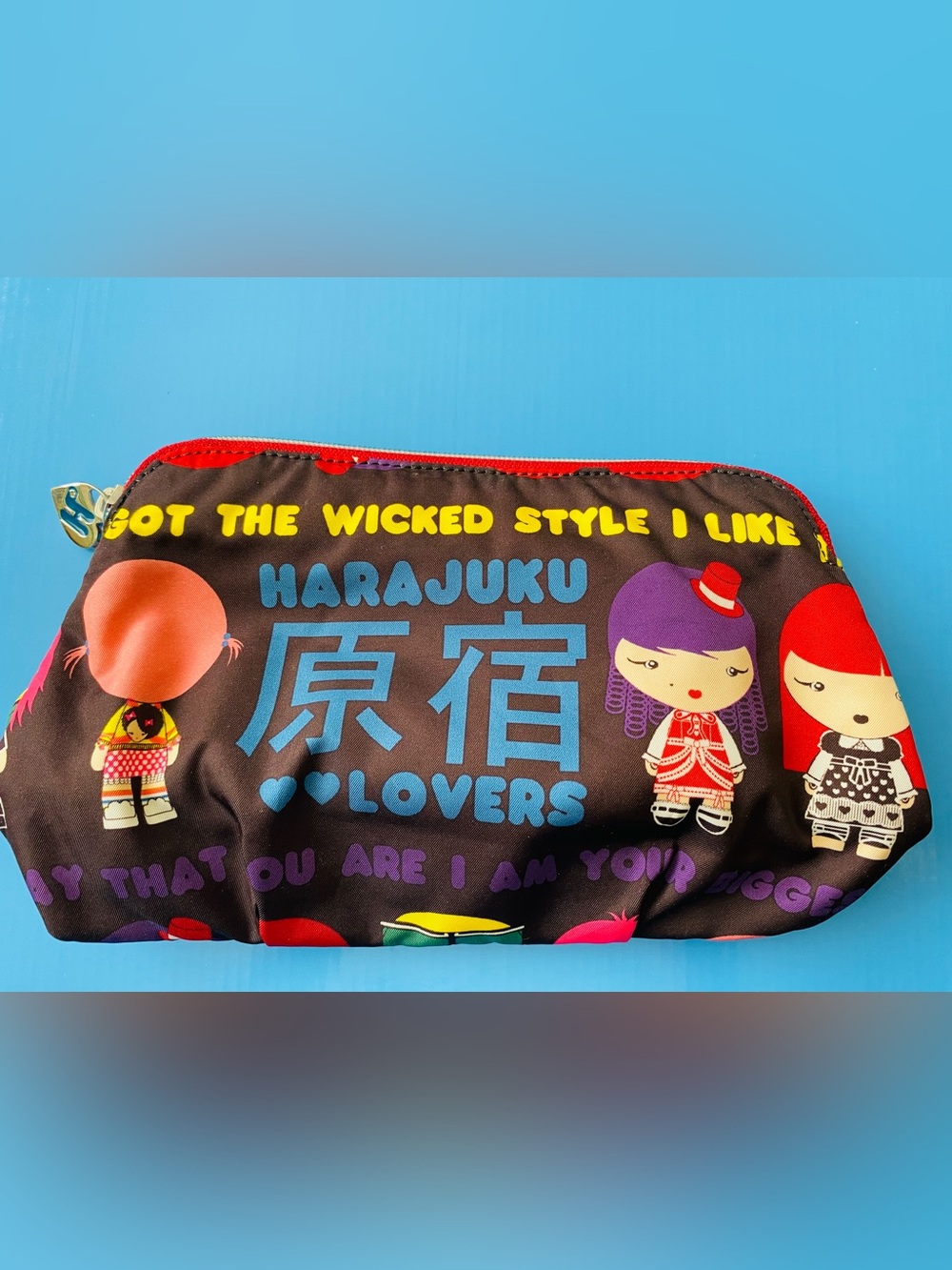 Harajuku Lovers cosmetic pouch